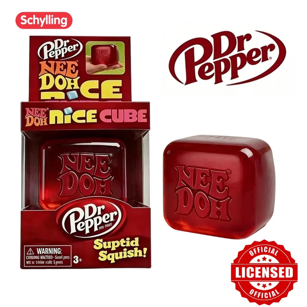 Dr Pepper x NeeDoh Nice Cube S - Fidget Cube Original recension och pris