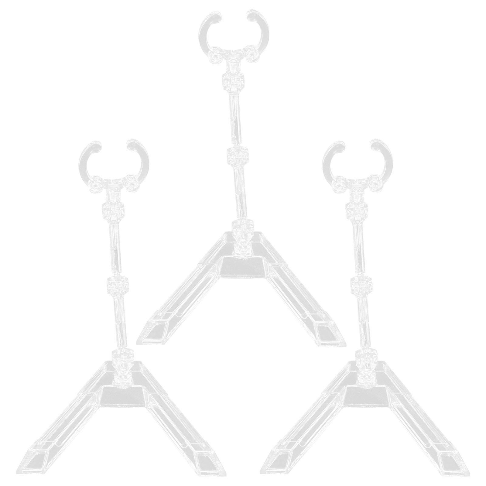 4Pcs Flat Bottom Plastic Figur - Action Figure Stand recension och pris