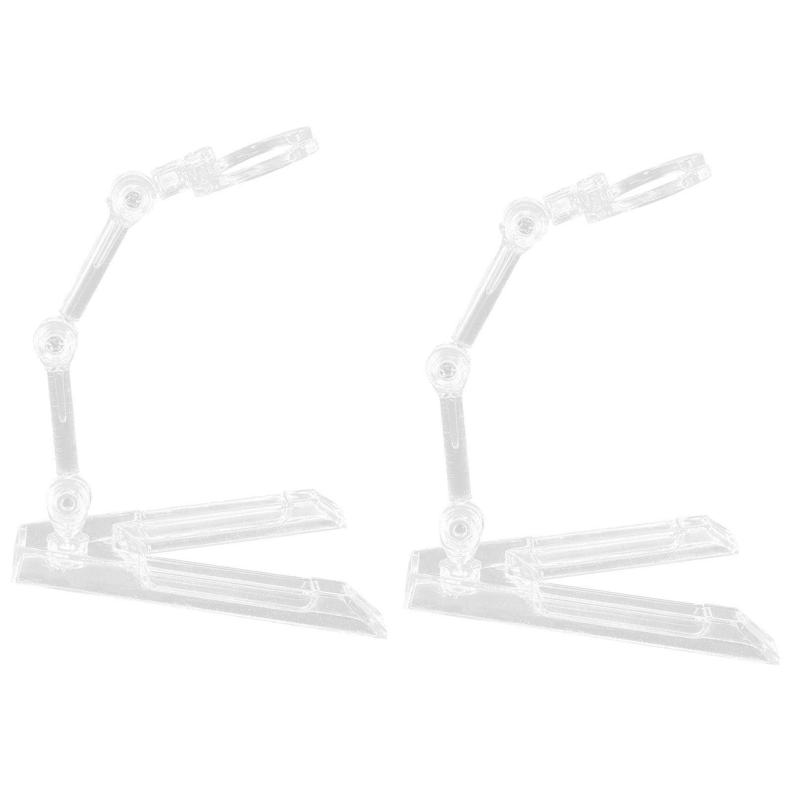 4Pcs Flat Bottom Plastic Figur - Action Figure Stand recension och pris