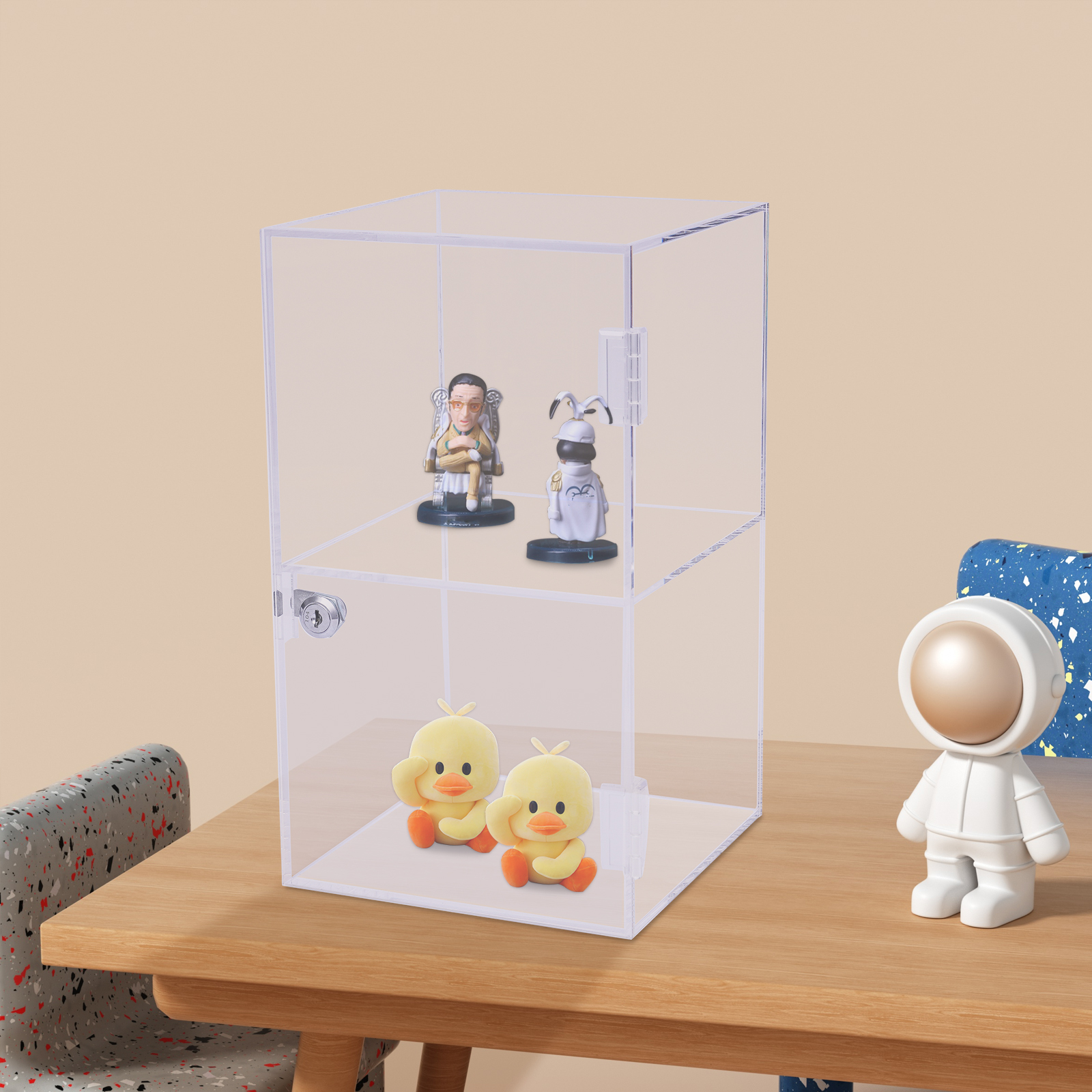 Transparent Acrylic 20x20x35cm - Display Case Acrylic recension och pris
