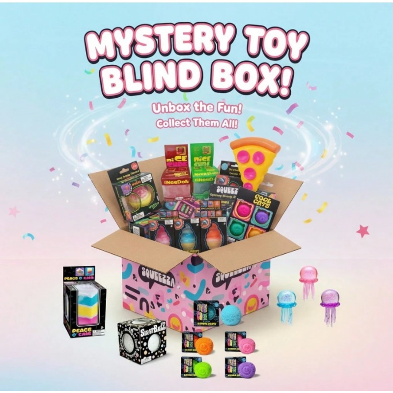 Cute Food & Ocean Squishy Blin - Mystery Box Blind Bag recension och pris