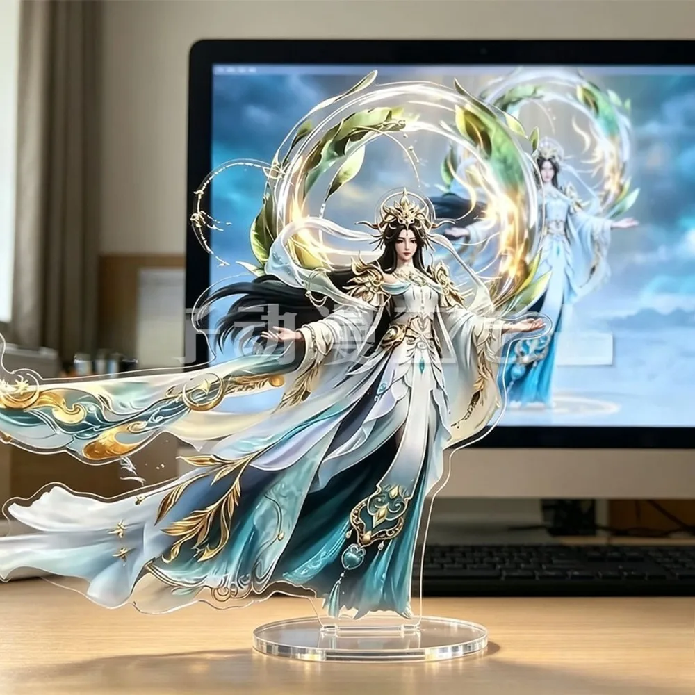 New Anime Wan Mei Shi Jie Acti - Action Figure Stand recension och pris