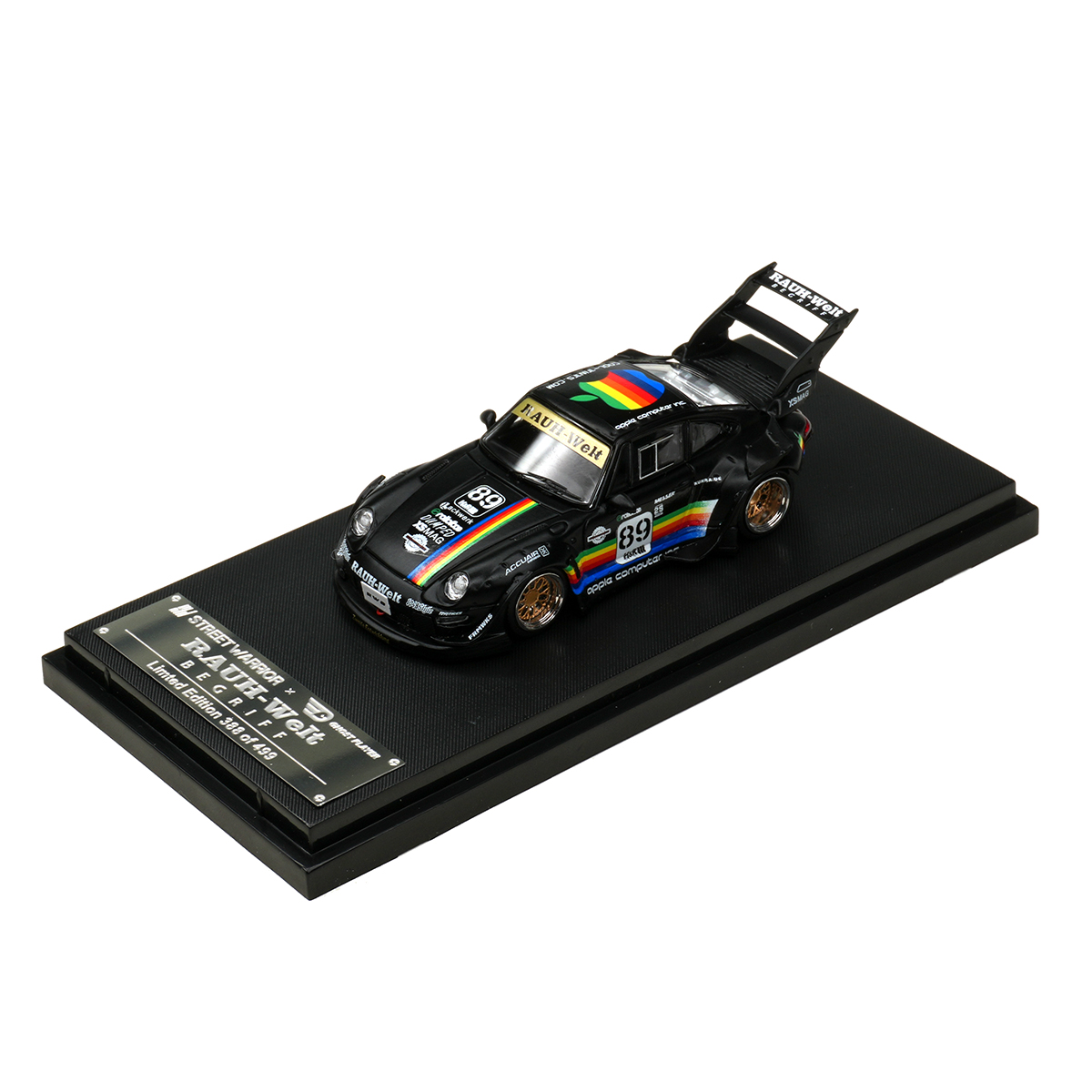SW In Stock 1:64 RWB 993 Black - Die Cast Car 1 64 recension och pris
