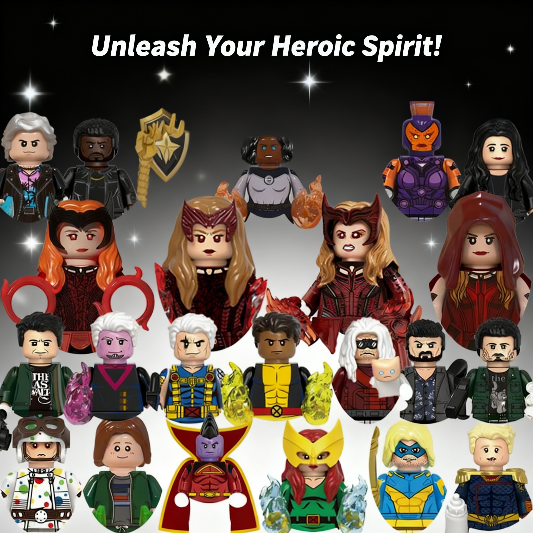 New Wanda Mini Action Figures  - Building Block Mini recension och pris