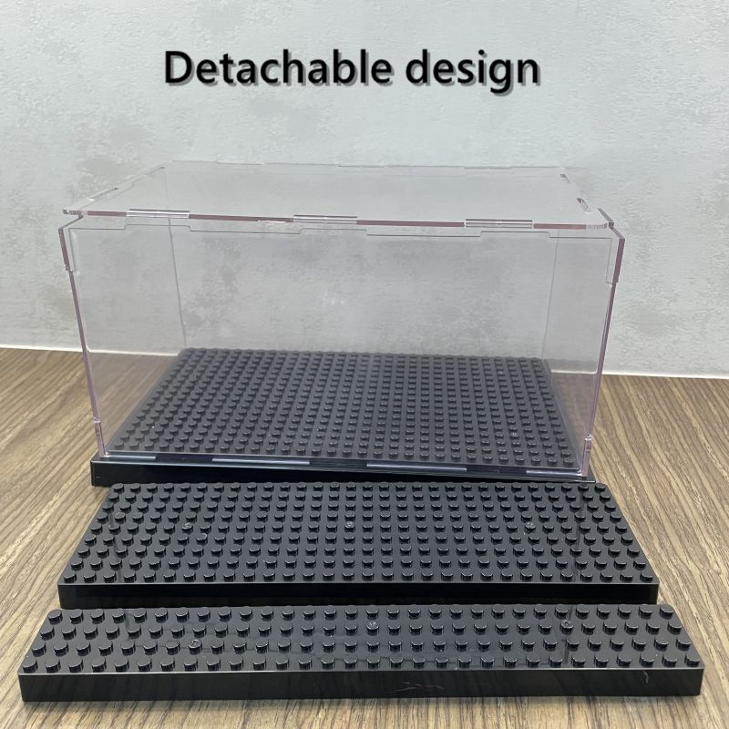 Acrylic Transparent Display Bo - Lego Minifigure Holder recension och pris