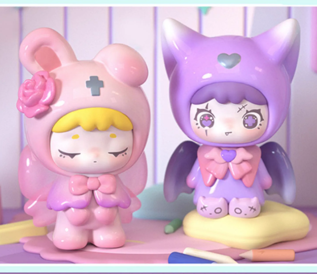 Qubii Blind Box Day Night Autu - Vinyl Figure Blank recension och pris